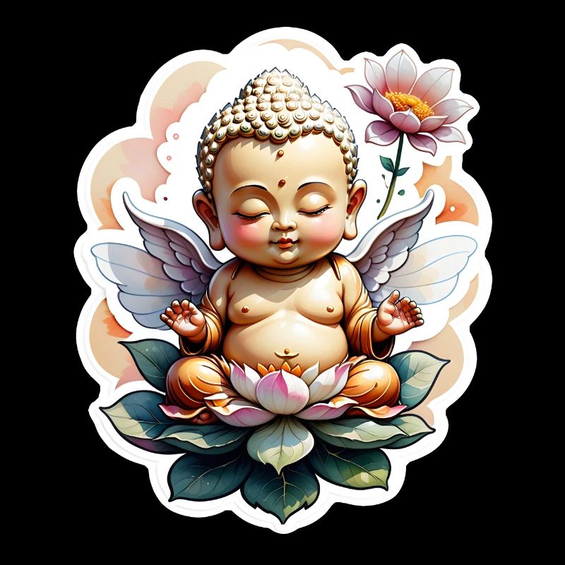 bébé Bouddha - meditation yoga relaxation