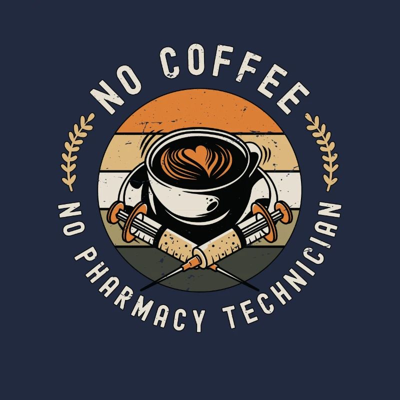 Pharmacy Technician No Coffee Medical Coffee Lover