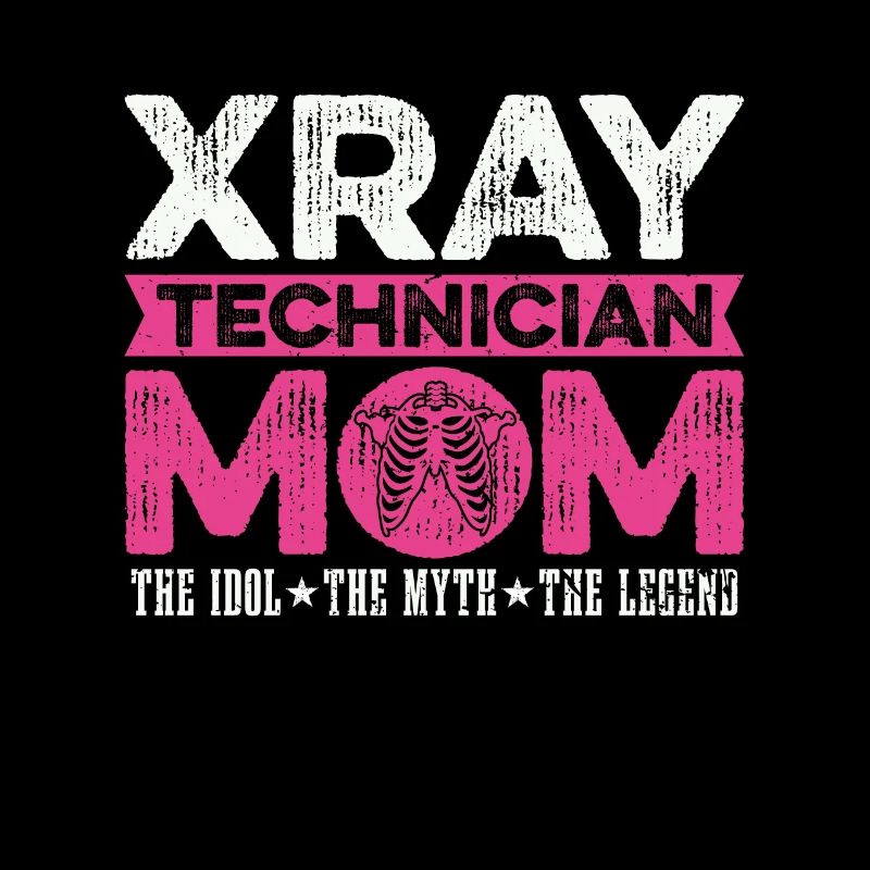 Technicien en rayons X Maman L’idole Technicien en rayons X