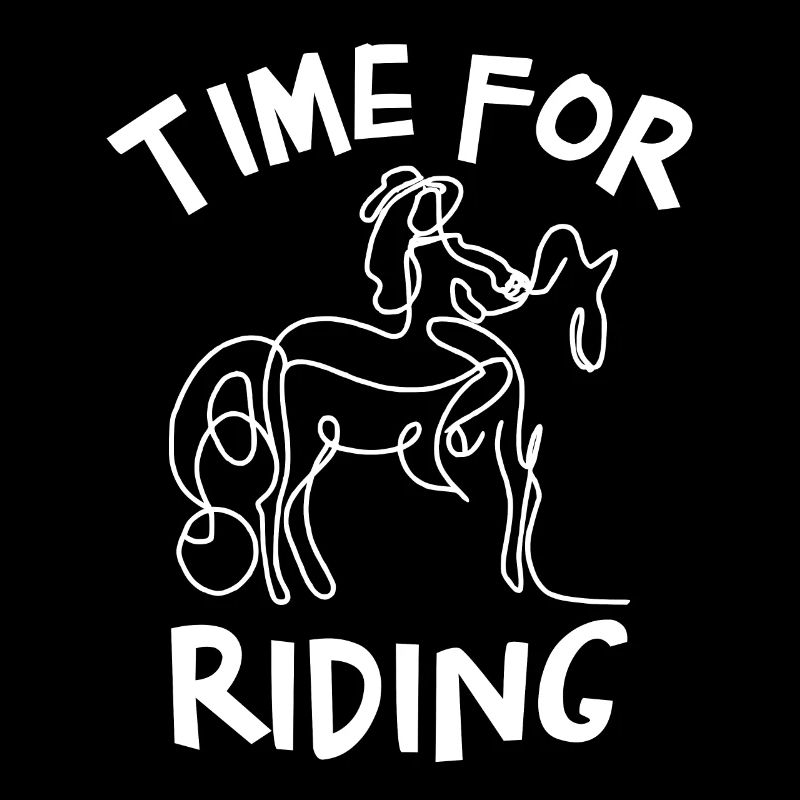 C’est l’heure de monter à cheval