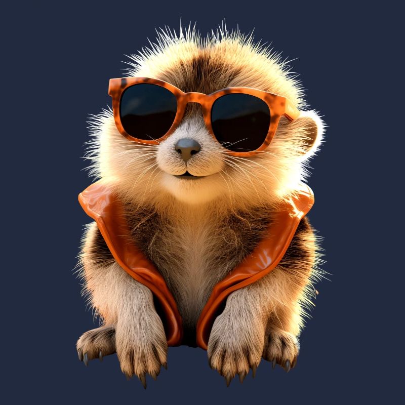 Lunettes de soleil suricate mignon amant de surikate