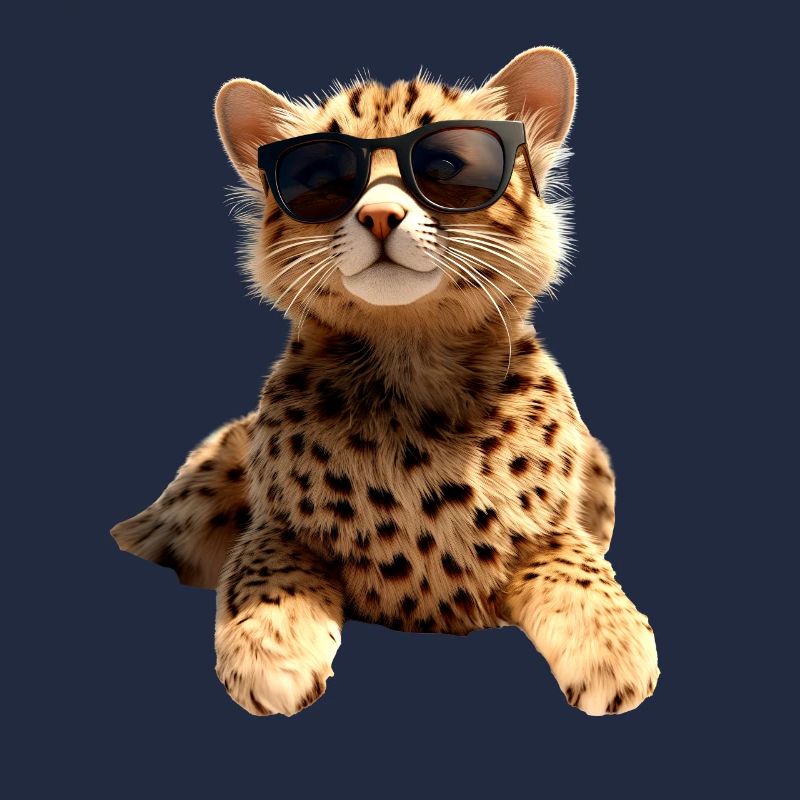 Lunettes de soleil guépard Chats guépard Mignon guépard