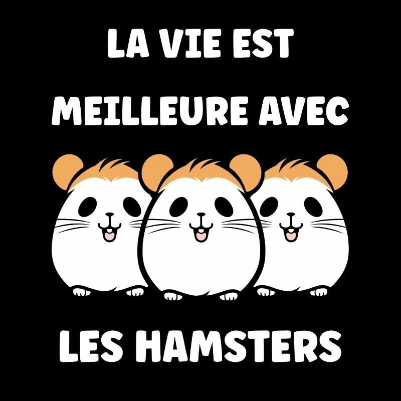 Mignon Humour petit hamster