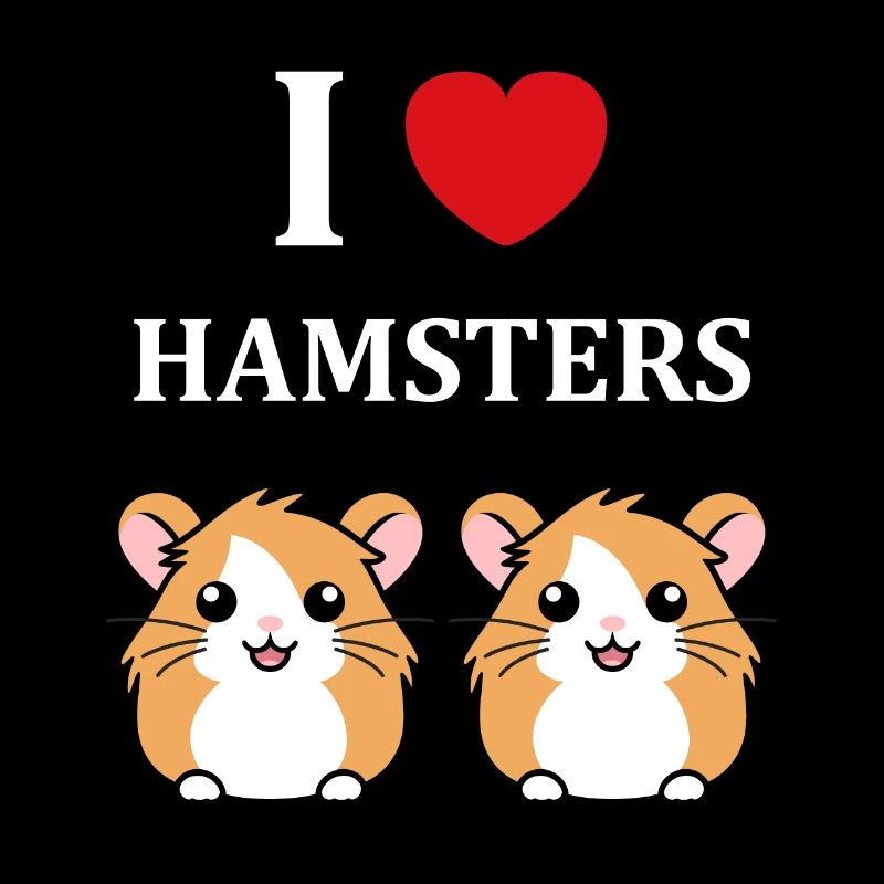 Mignon Humour petit hamster