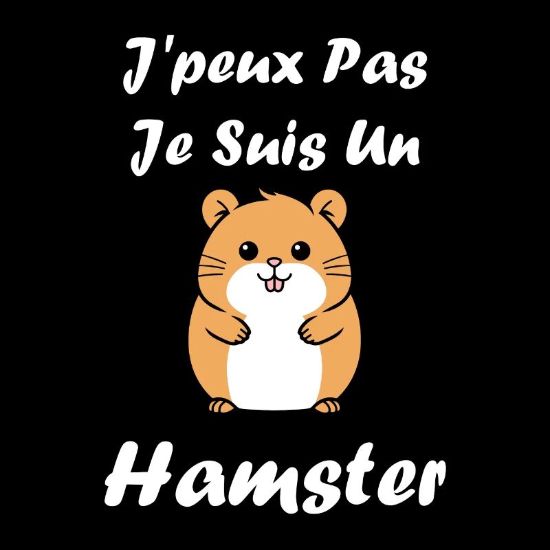 Mignon Humour petit hamster
