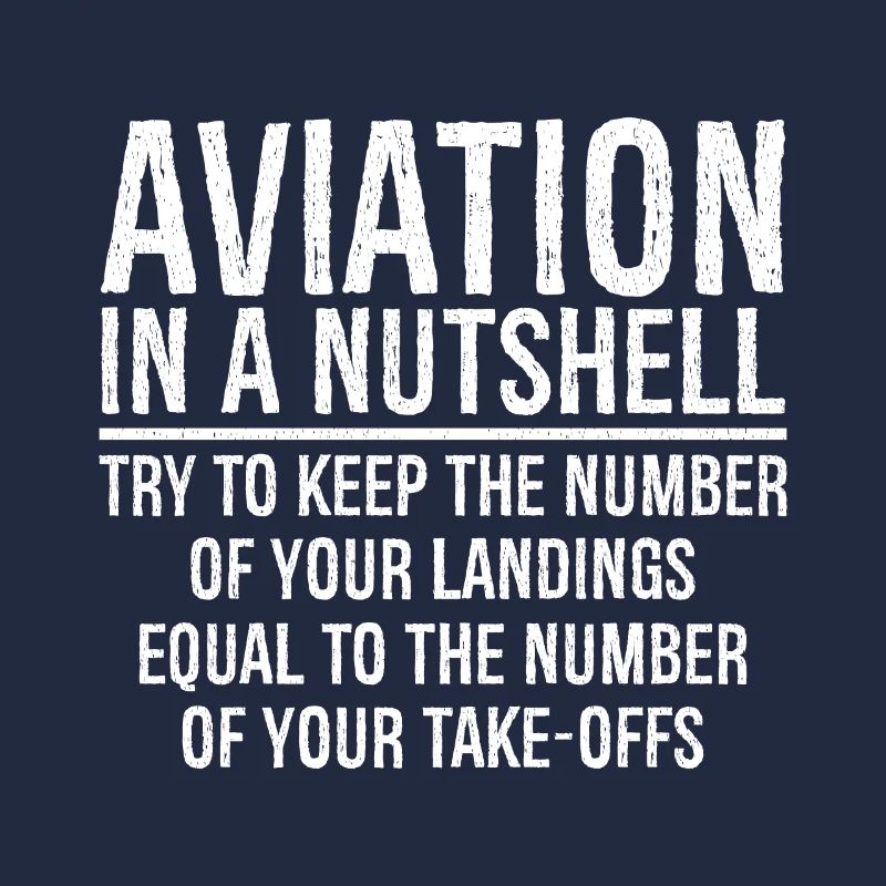 Aviation In A Nutshell Funny