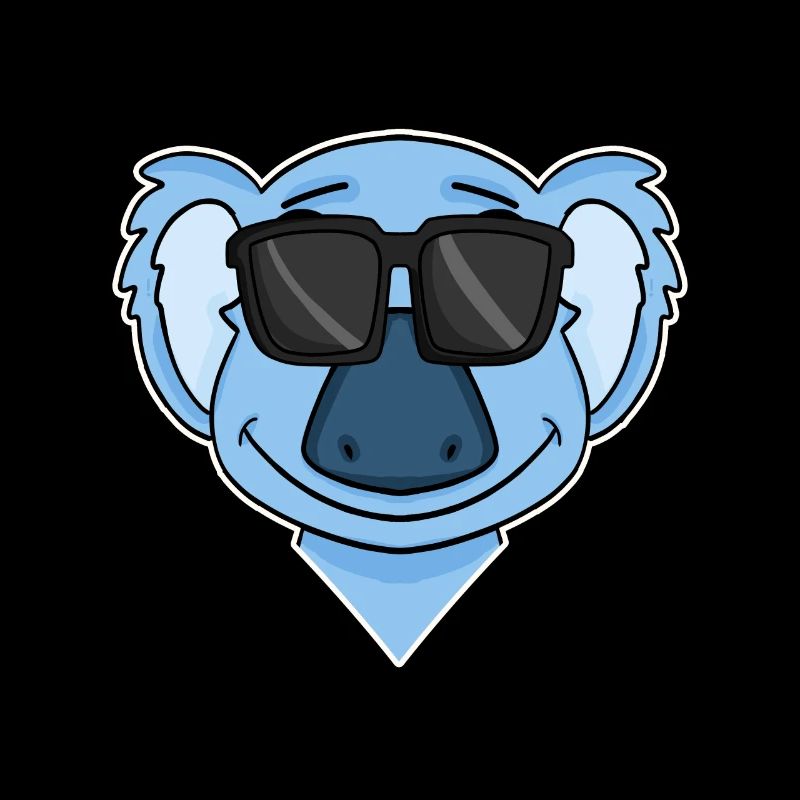 Koala avec des lunettes