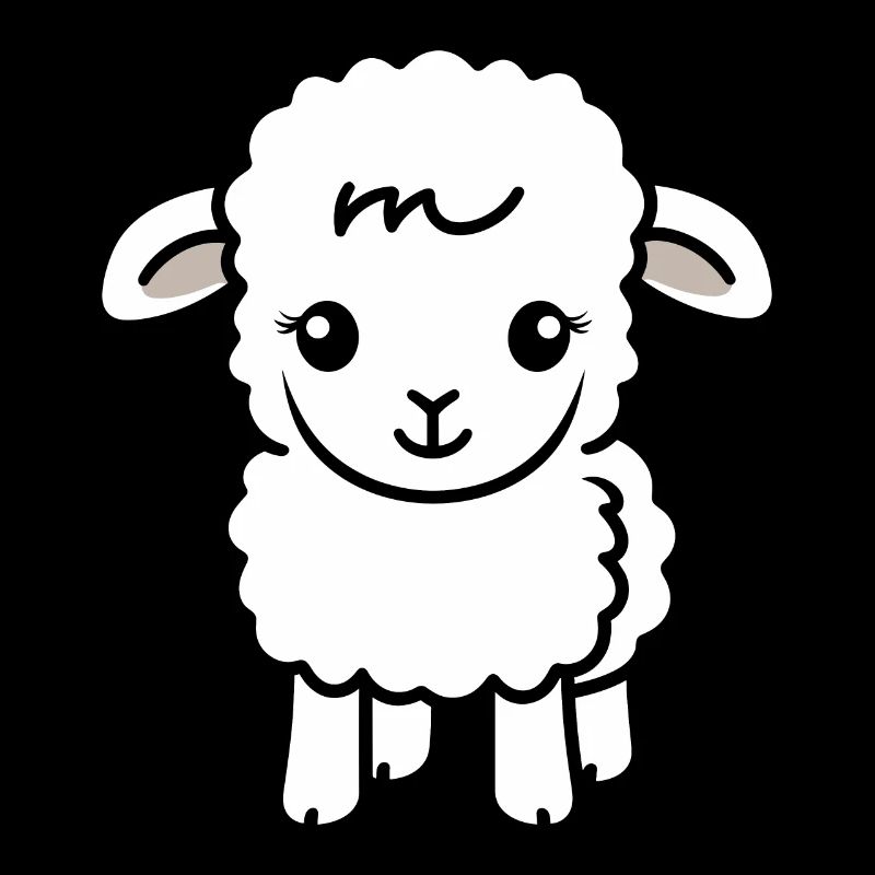 Bébé mouton petit brebis