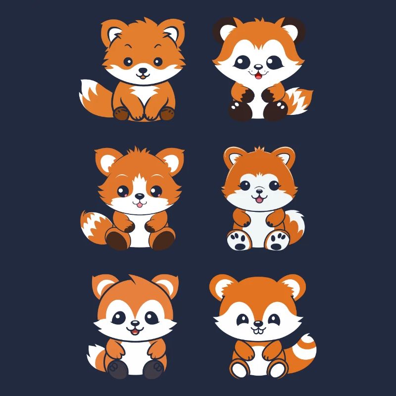 Fox Love Little Red Panda