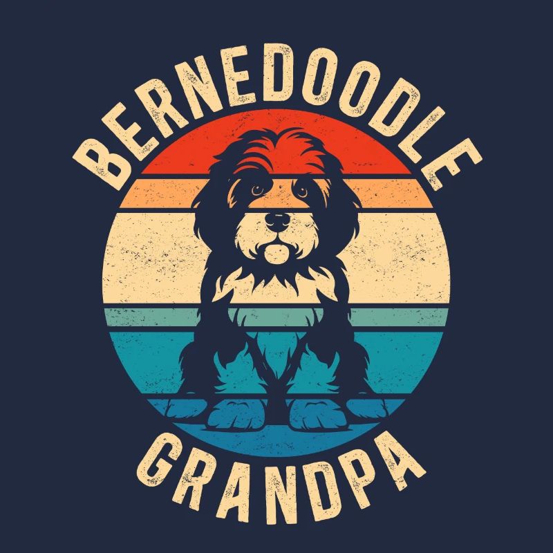 Bernedoodle Opa Hundebesitzer Geschenk