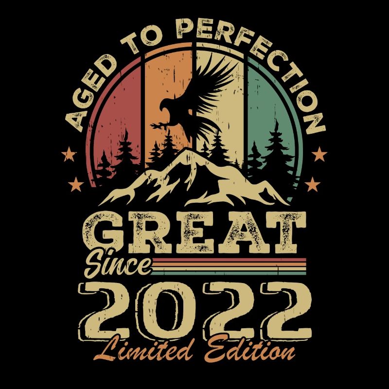 Vintage Geburtstag 2022 - Retro Geschenkidee 2022