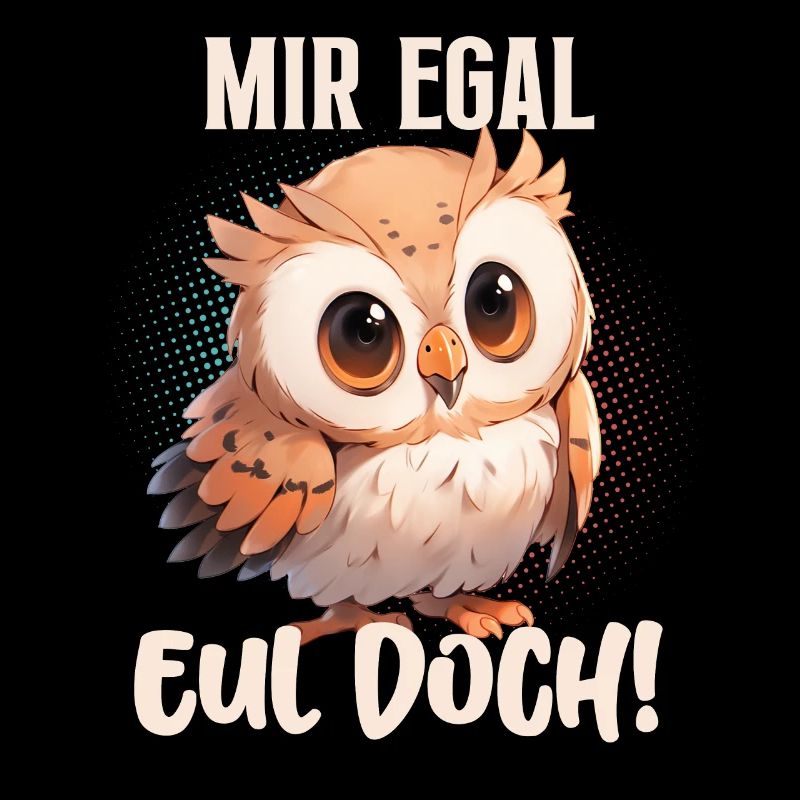 Mir Egal Eul Doch! Eule Lustige Sprüche