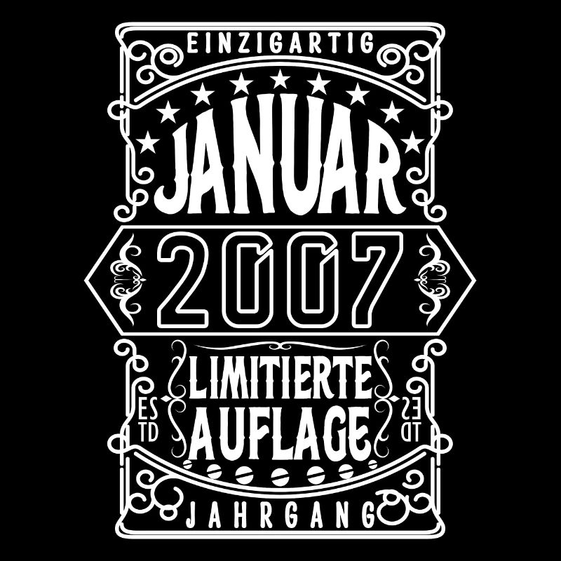 Geburtstag Januar 2007, Geschenk Januar 2007.