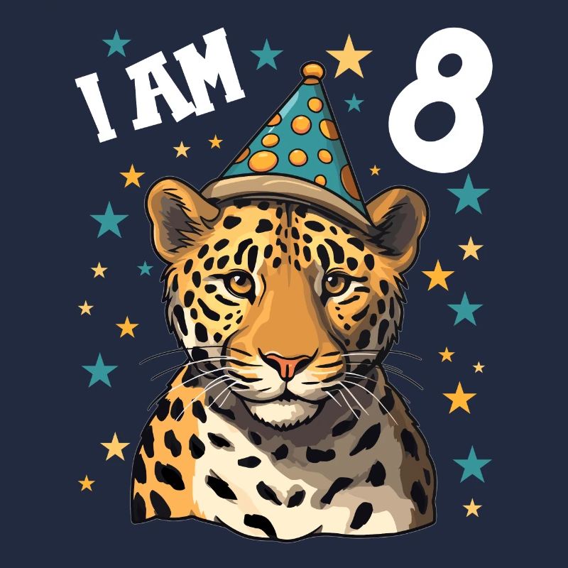 J’ai 8 ans Léopard Léopard 8e anniversaire