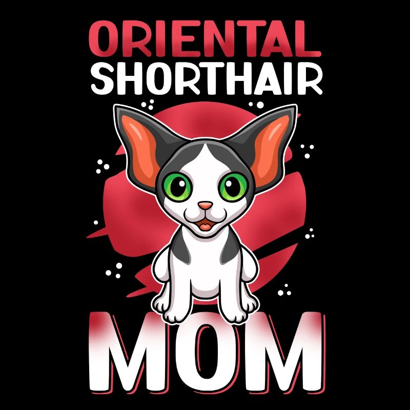 Orientalisch Kurzhaar Mom OKH Katze Geschenk