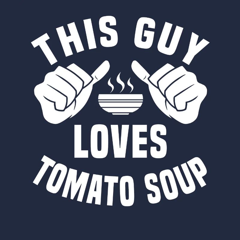 Drôle de dicton de soupe à la tomate