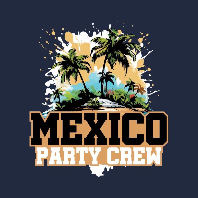 Mexiko Party Crew Urlaub