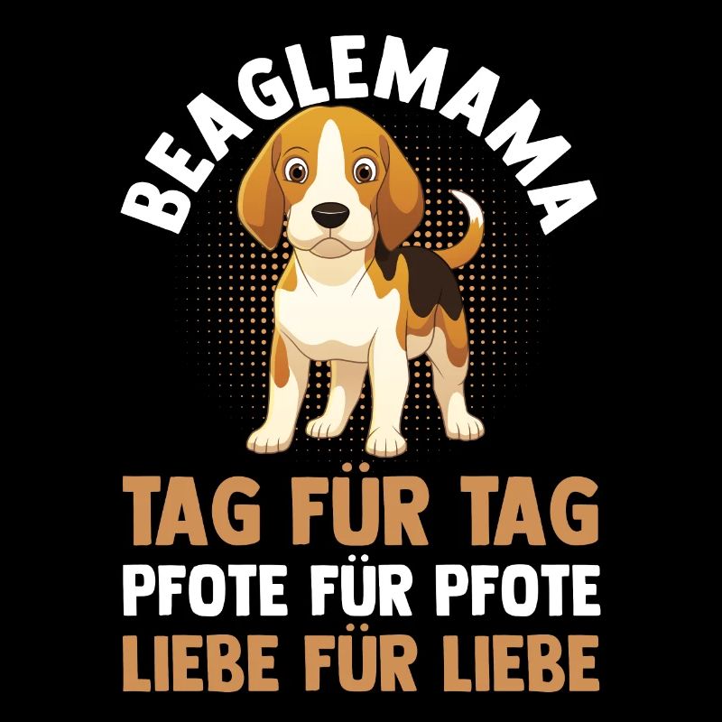 Hund Hundemama Beaglemama Mutter Beagle