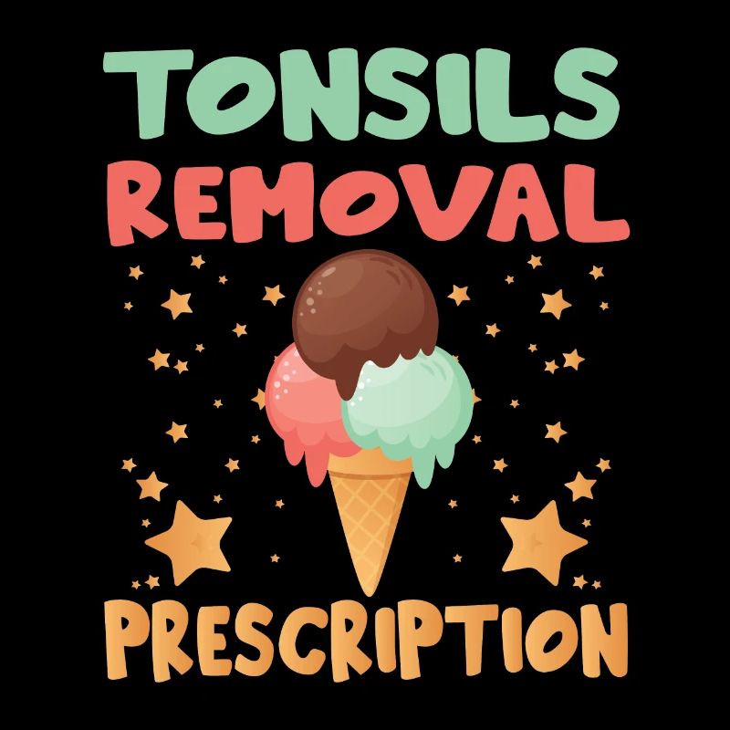T-shirt To Remove The Tonsils
