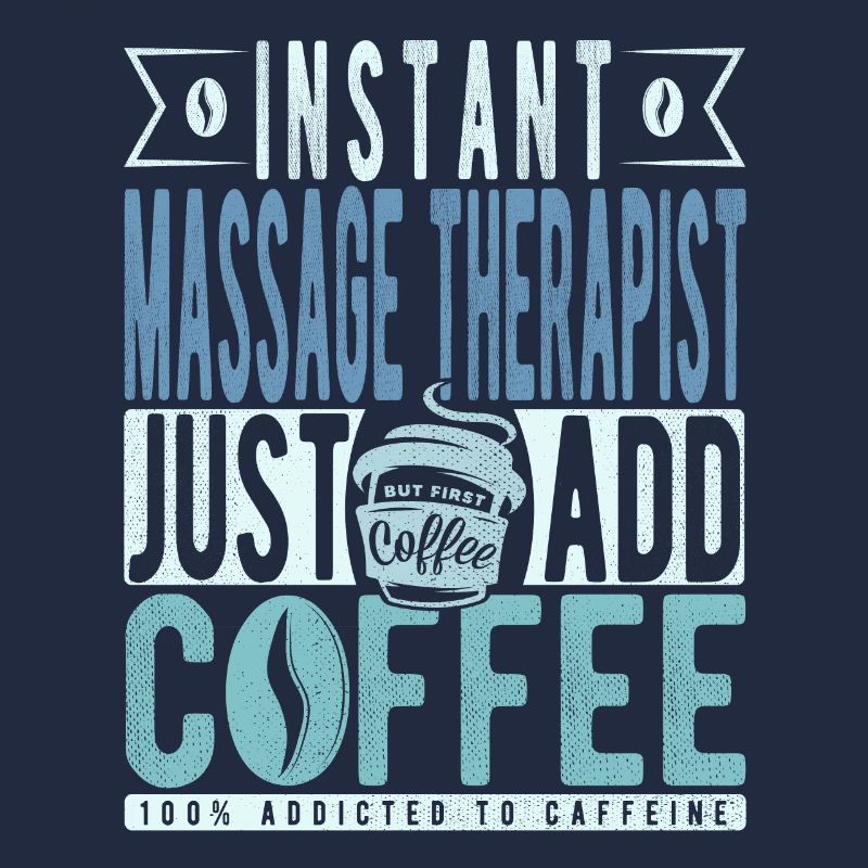 Instant-Massagetherapeut fügen Sie einfach Kaffee hinzu