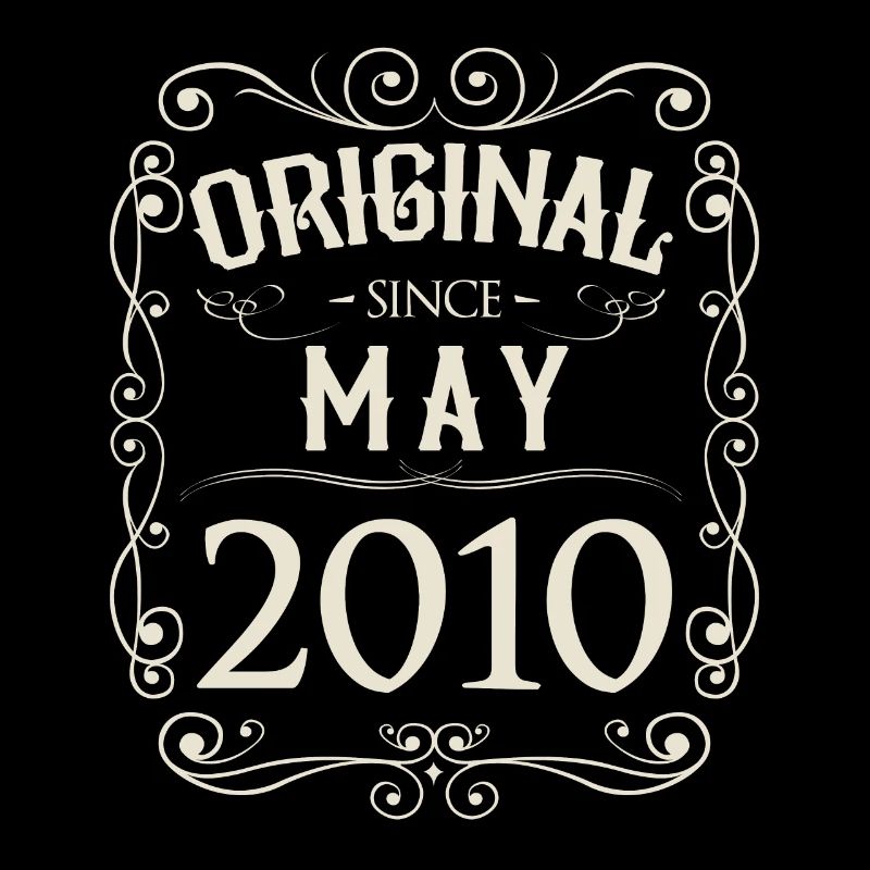 Vintage - Original since Mai 2010 Geburtstag