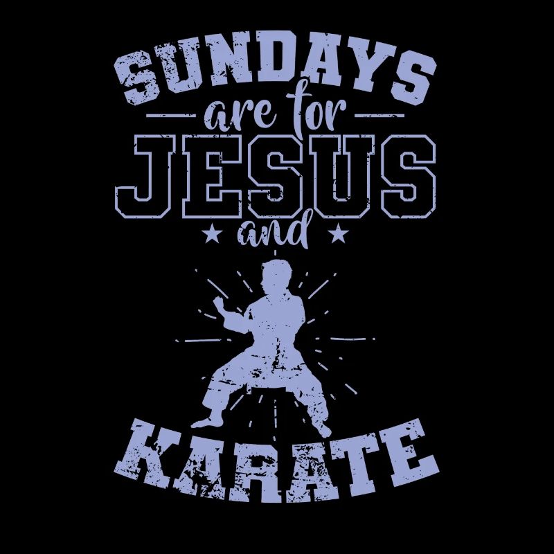 Le dimanche est pour Jésus et le karaté