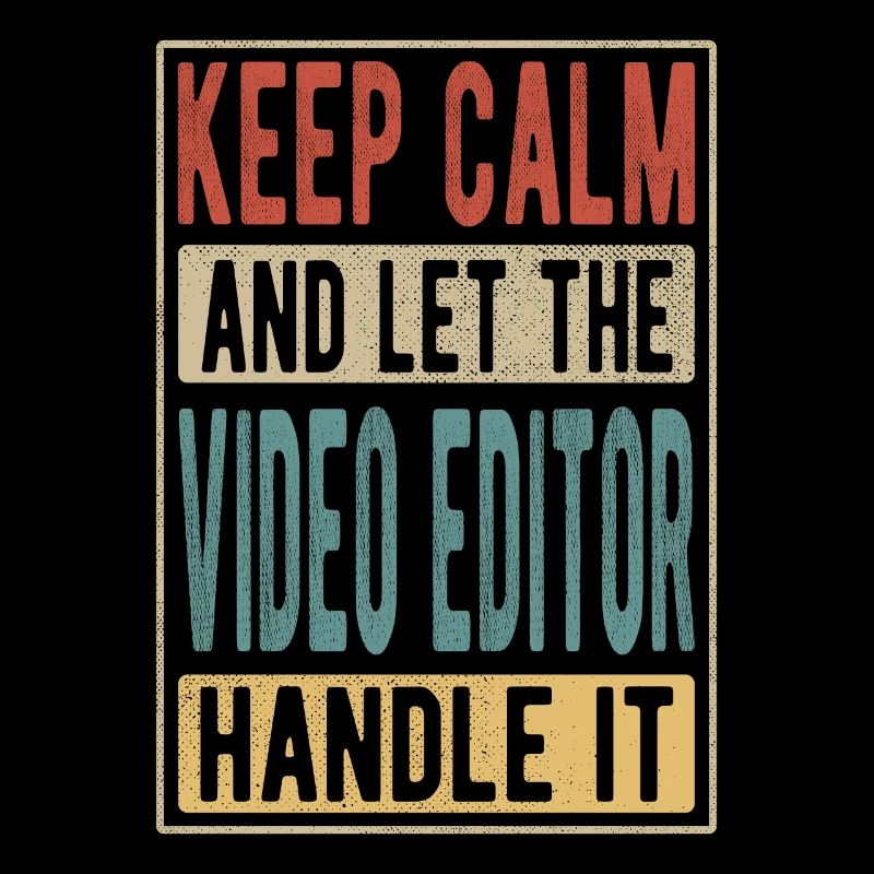 Video Editor Retro Gift