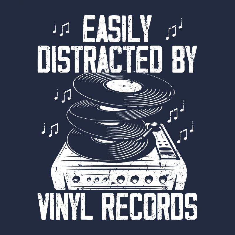 Facilement distrait par les disques vinyles Vint