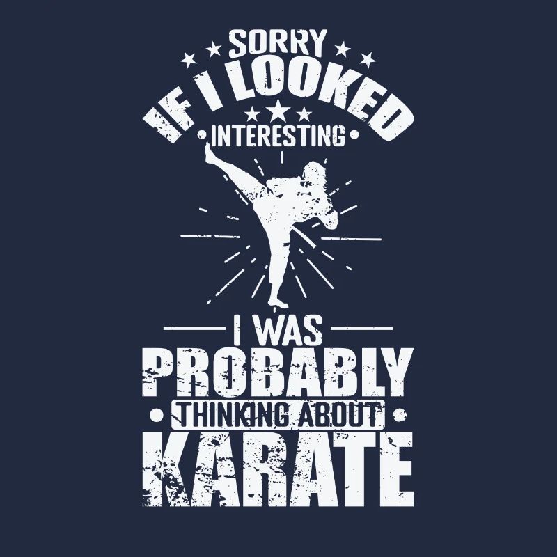 I was Thinking about Karate
