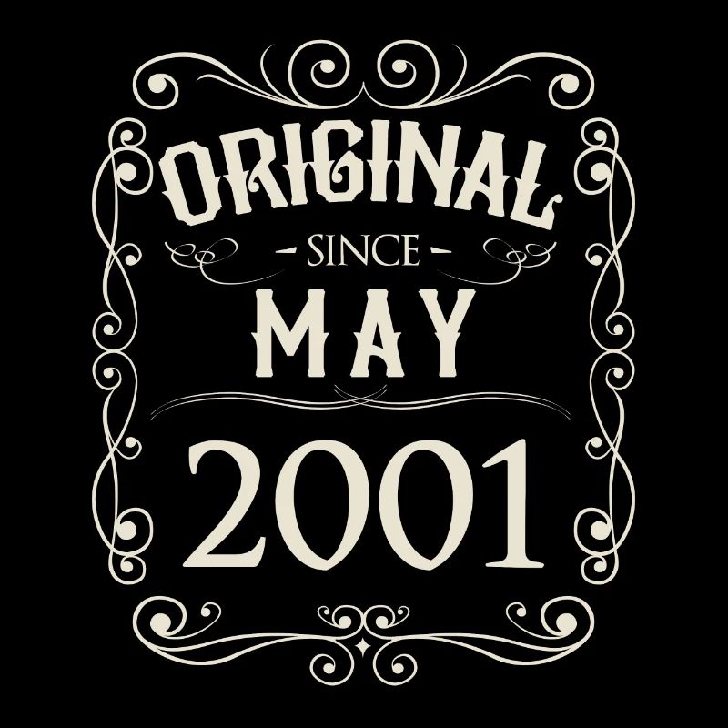 Vintage - Original since Mai 2001 Geburtstag