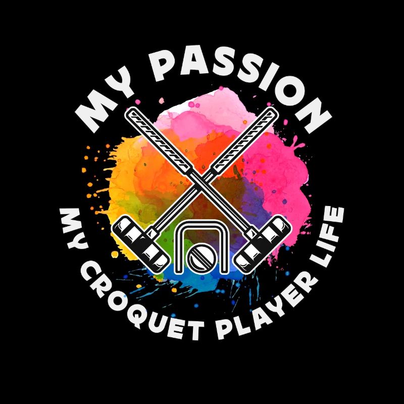 Croquet Player My Passion My Croquet Player Mallet
