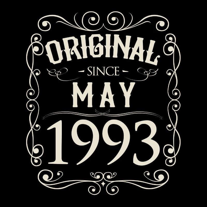 Vintage - Original since Mai 1993 Geburtstag