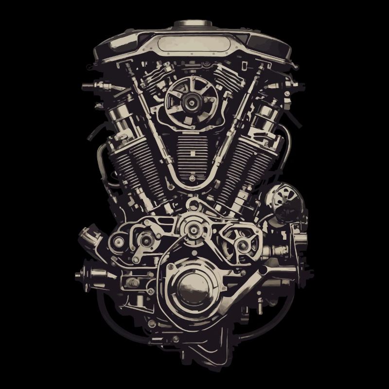 Motor Engineer Motor Vehicle Mechanic Vintage