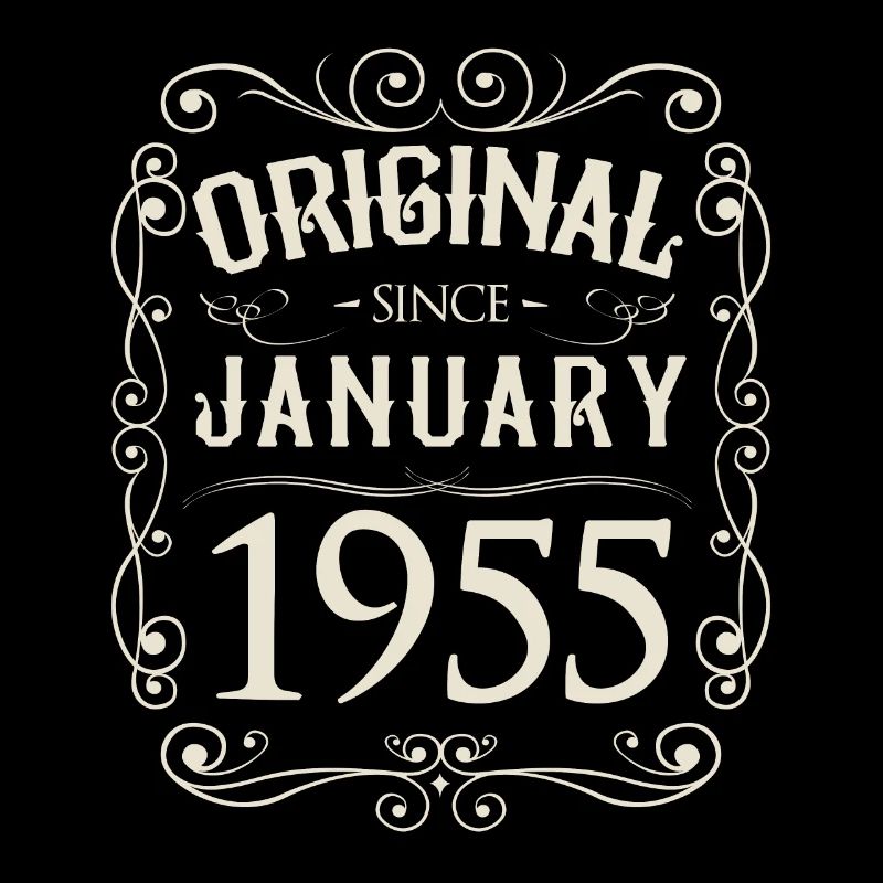 Vintage - Original depuis l'anniversaire de janvier 1955