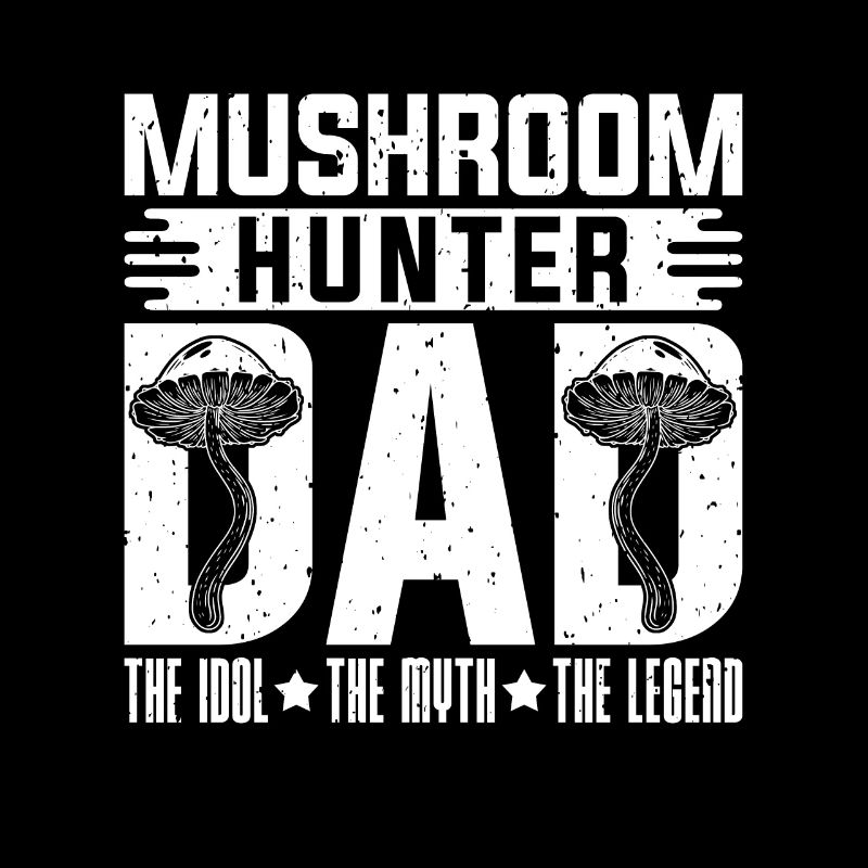 Chasseur de champignons Papa L’idole Le cueilleur de champignons