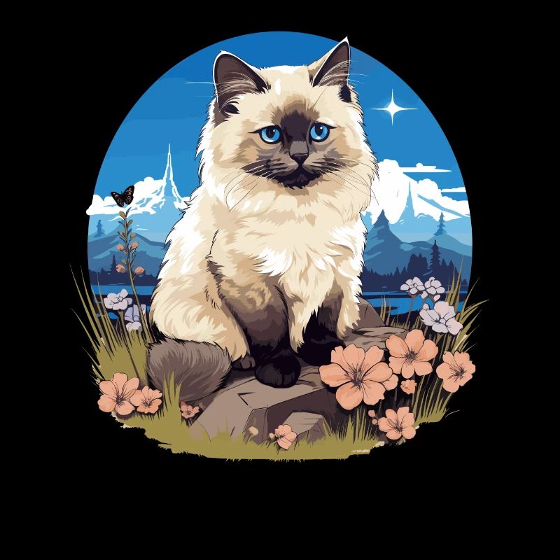 Birman Cat Birma Katze