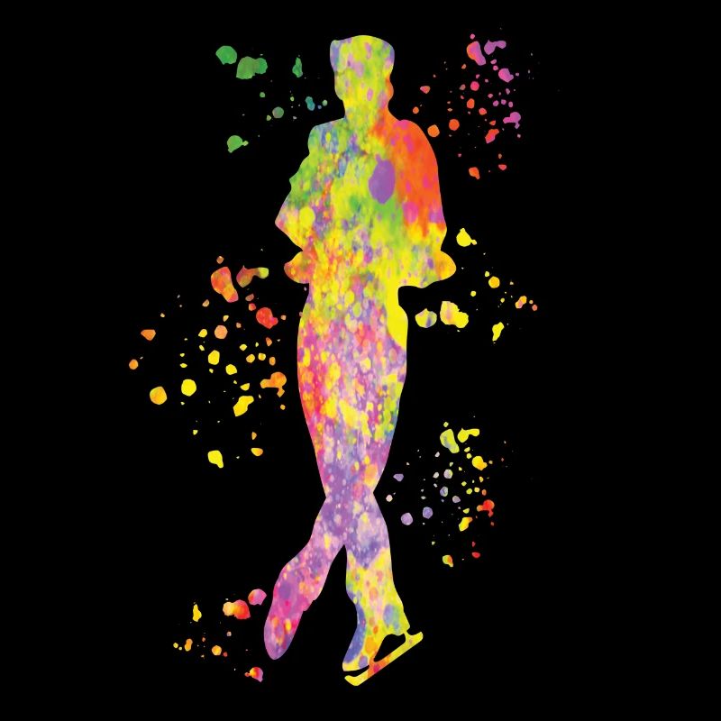 Eiskunstläufer Schlittschuhlaufen Eiskunstlauf