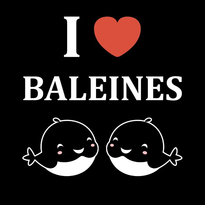 Baleines bleu Amour baleine