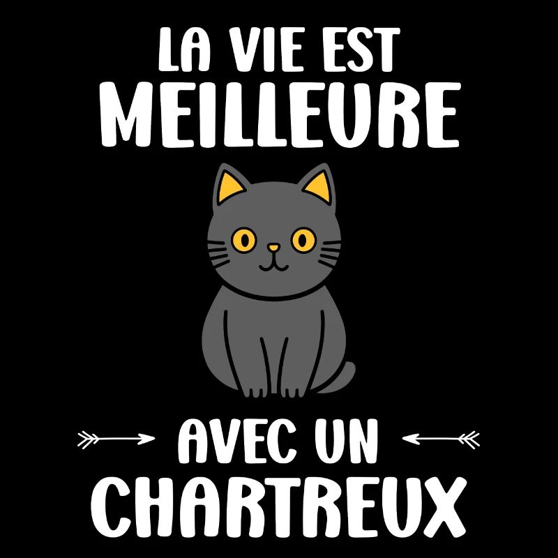 Humour chat chartreux