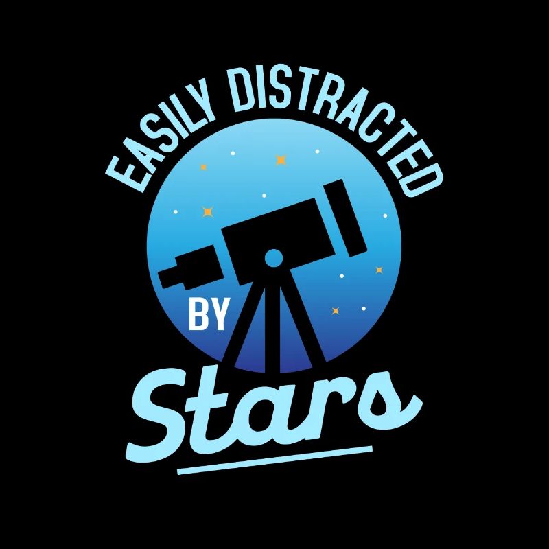 Facilement distrait par les étoiles astronomie télescope Sta