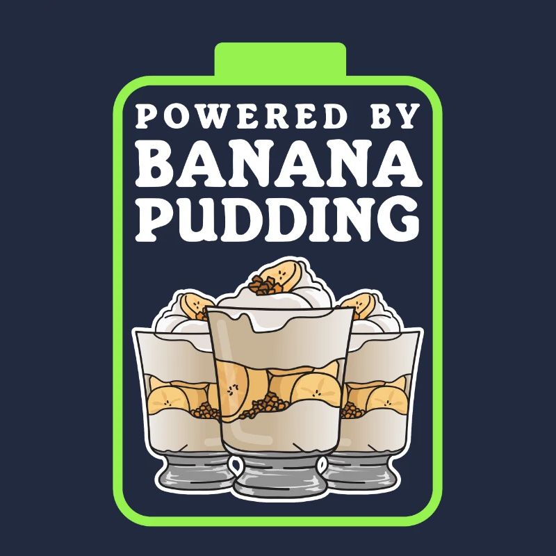 Bananenpudding Bananen - Pudding Geschenk