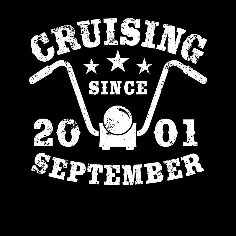 Cruising Biker Geburtstag September 2001 Motorrad