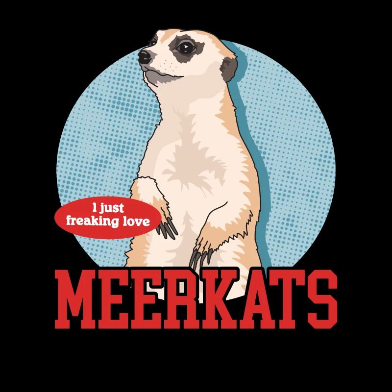Suricate Drôle Cadeau de Suricate