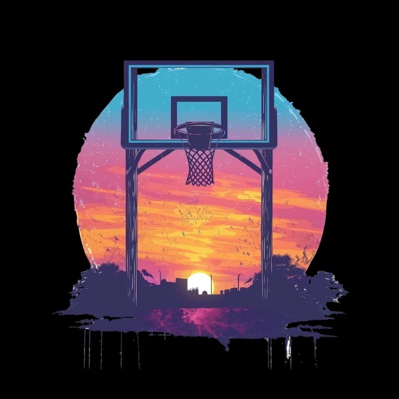 Sunset Basketball Dream