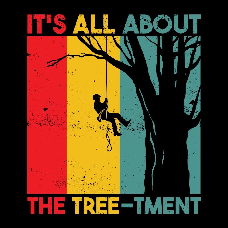 Funny Arborist Pun Tree Climbing Humor
