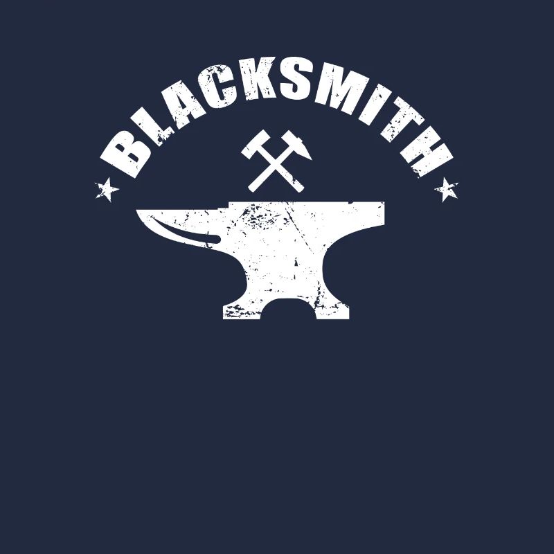 Blacksmith Amboss mit Hammer