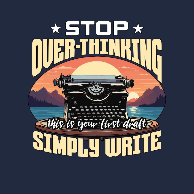Writing Stop Over-Thinking Content Writer Novelist