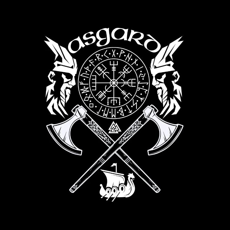 Asgard-VIKING-Wikinger SYMBOLE-WIKINGER RUNEN