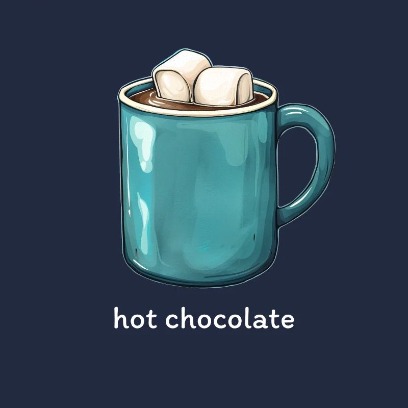 Hot Chocolate Lover Funny Marshmallow Cocoa Mug