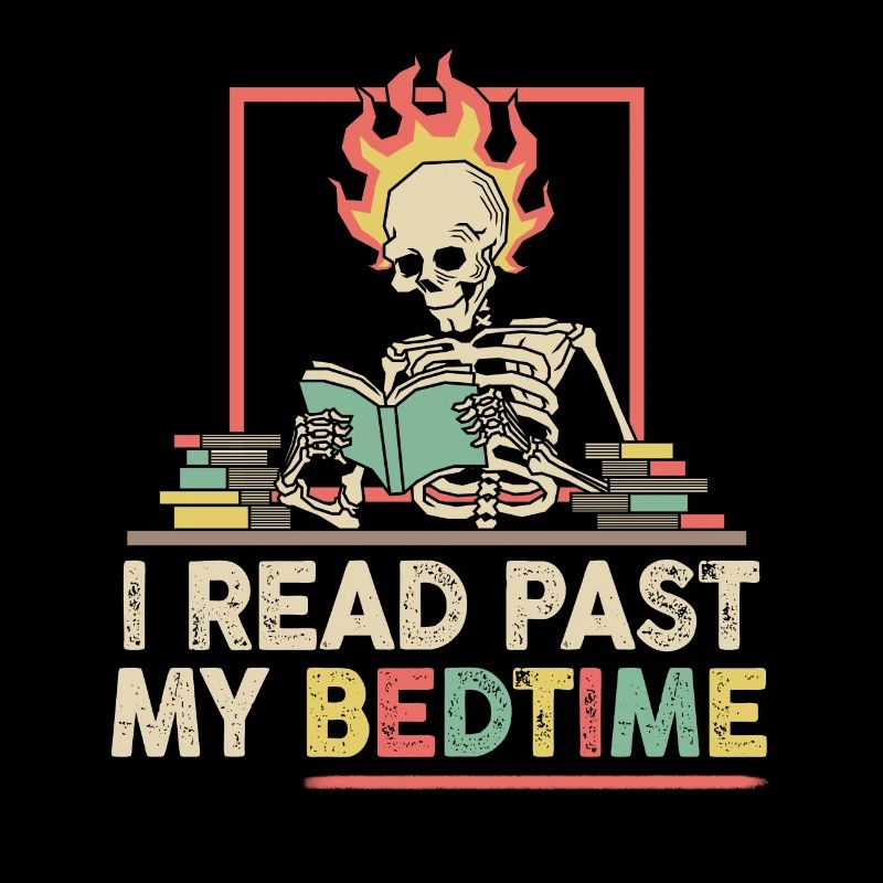 Je lis skeleton après le coucher